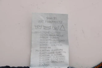 Blue Wash Torn Dunfermile Slim Fit Jeans Frankie Morello