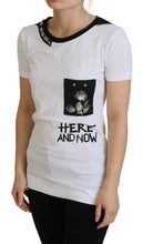 White Cotton T-shirt Crewneck T-shirt Dolce & Gabbana
