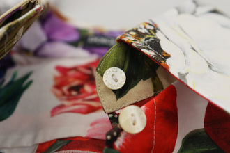 Multicolor Floral Cotton Collared Blouse Top Dolce & Gabbana
