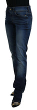 Blue Cotton Women Casual Denim Jeans Just Cavalli