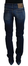 Blue Cotton Women Casual Denim Jeans Just Cavalli