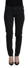 Black Cotton Slim Fit Women Denim Jeans Ermanno Scervino