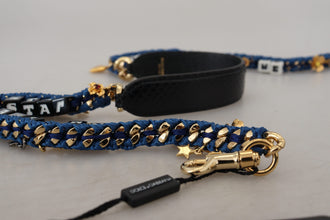 Multicolor Embellished Bag Shoulder Strap Dolce & Gabbana