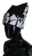 White Printed Nylon Women Winter Beanie Cap Hat Dolce & Gabbana