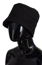Black Nylon Women Bucket Cap Hat Dolce & Gabbana