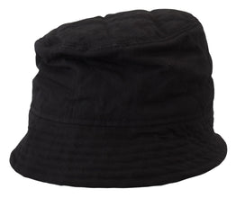 Black Nylon Women Bucket Cap Hat Dolce & Gabbana