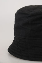 Black Nylon Women Bucket Cap Hat Dolce & Gabbana