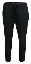 Gray Cotton Jogger Men Pants Dolce & Gabbana