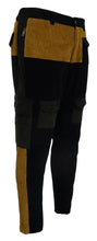 Black Yellow Cotton Men Pants Dolce & Gabbana