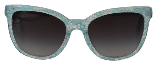 Blue DG4190 Lace Crystal Acetate Butterfly Sunglasses Dolce & Gabbana