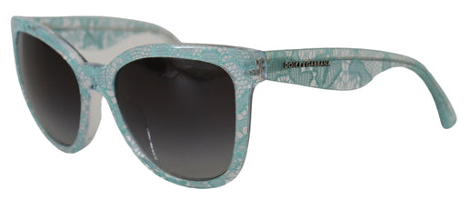 Blue DG4190 Lace Crystal Acetate Butterfly Sunglasses Dolce & Gabbana