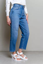 Elevated Blue High-Waist Denim for Women Don The Fuller