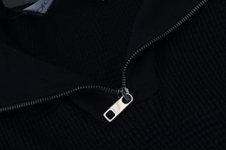 Black Silk Turtle Neck Pullover Sweater Dolce & Gabbana