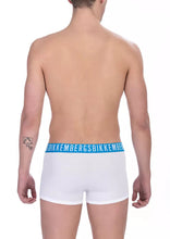 White Cotton Men's Trunk Bikkembergs