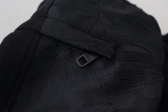 Black Polyester Skinny Jogger Men Pants Dolce & Gabbana