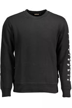 Napapijri Elevate Your Style with a Sleek Black Sweatshirt