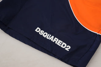 Multicolor Logo Print Men Beachwear Swimwear Short Dsquared²