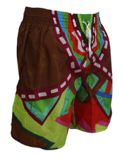 Multicolor Printed Men Beachwear Swimwear Short Dsquared²