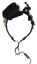 Diadem Headband Tiara White Rose Crystal Hair Gold Dolce & Gabbana