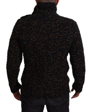 Dolce & Gabbana Brown Fatto A Mano Turtleneck Pullover Sweater