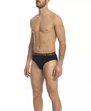 Blue Cotton Men's Brief Cavalli Class