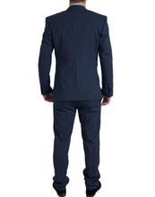 Dolce & Gabbana Blue 2 Piece Single Breasted SICILIA Suit