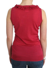 Pink wool knit top John Galliano
