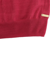 Pink wool knit top John Galliano