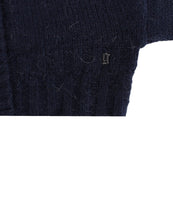 Blue cropped cardigan John Galliano