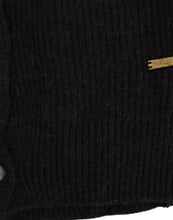 Black wool cardigan John Galliano
