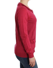 Pink wool cardigan John Galliano
