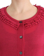 Pink wool cardigan John Galliano