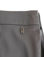 Gray slim fit pants John Galliano