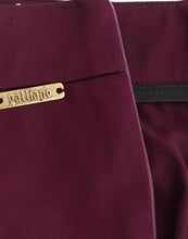 Purple slim fit pants John Galliano