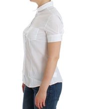 White Cotton Shirt Top John Galliano
