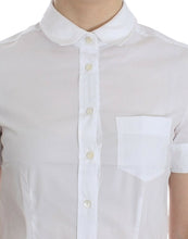 White Cotton Shirt Top John Galliano