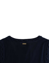 Blue cotton jersey dress John Galliano