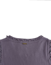 Purple cotton jersey dress John Galliano