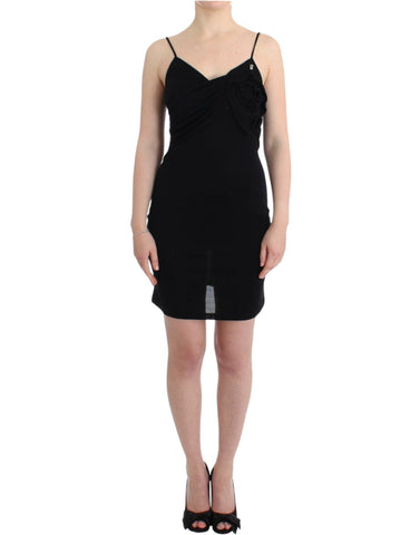 Black coctail dress John Galliano