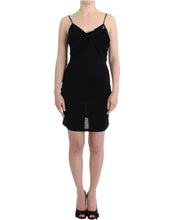 Black coctail dress John Galliano