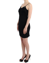 Black coctail dress John Galliano