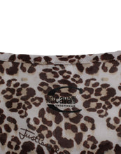 Brown longsleeved lace top Cavalli
