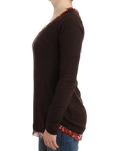 Brown crewneck sweater Cavalli