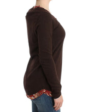 Brown crewneck sweater Cavalli