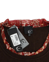 Brown crewneck sweater Cavalli