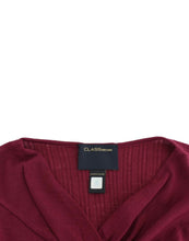 Purple knitted wool sweater Cavalli