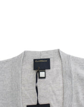 Gray cropped wool cardigan Cavalli