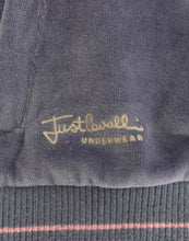 Blue velvet zipup sweater Cavalli