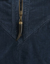 Blue corduroy pencil skirt Cavalli