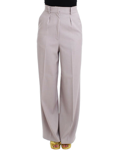 Gray high waist pants Cavalli
